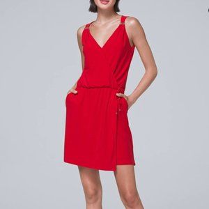 White House Black Market- JERSEY KNIT SKORT ROMPER